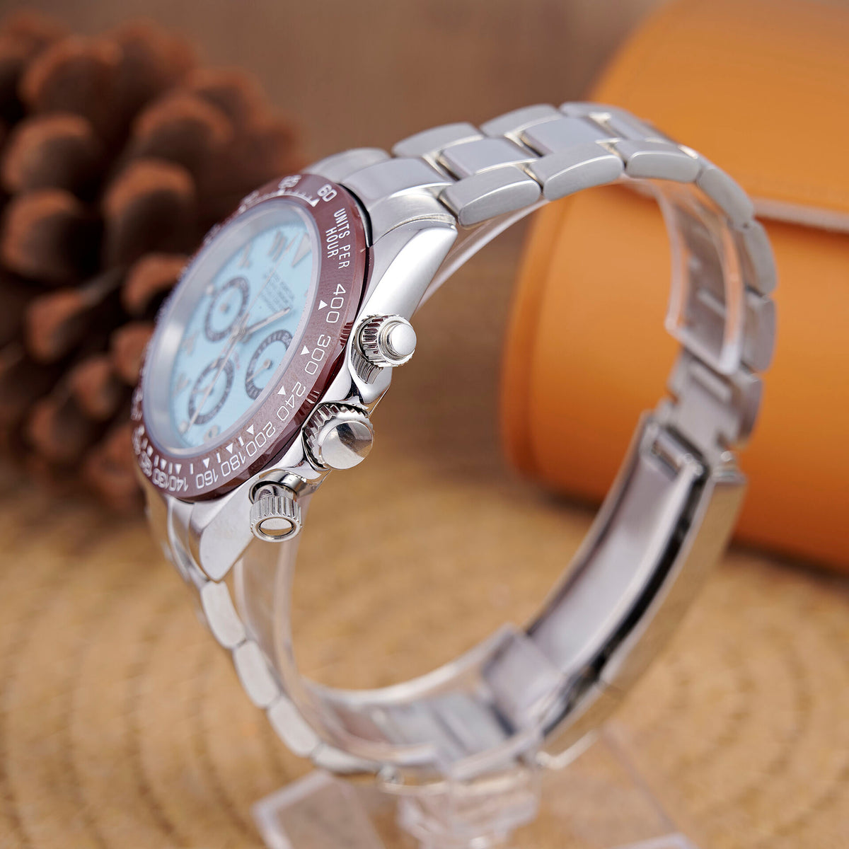 Daytona Racing - Ice Blue / Chestnut Bezel - photo 2