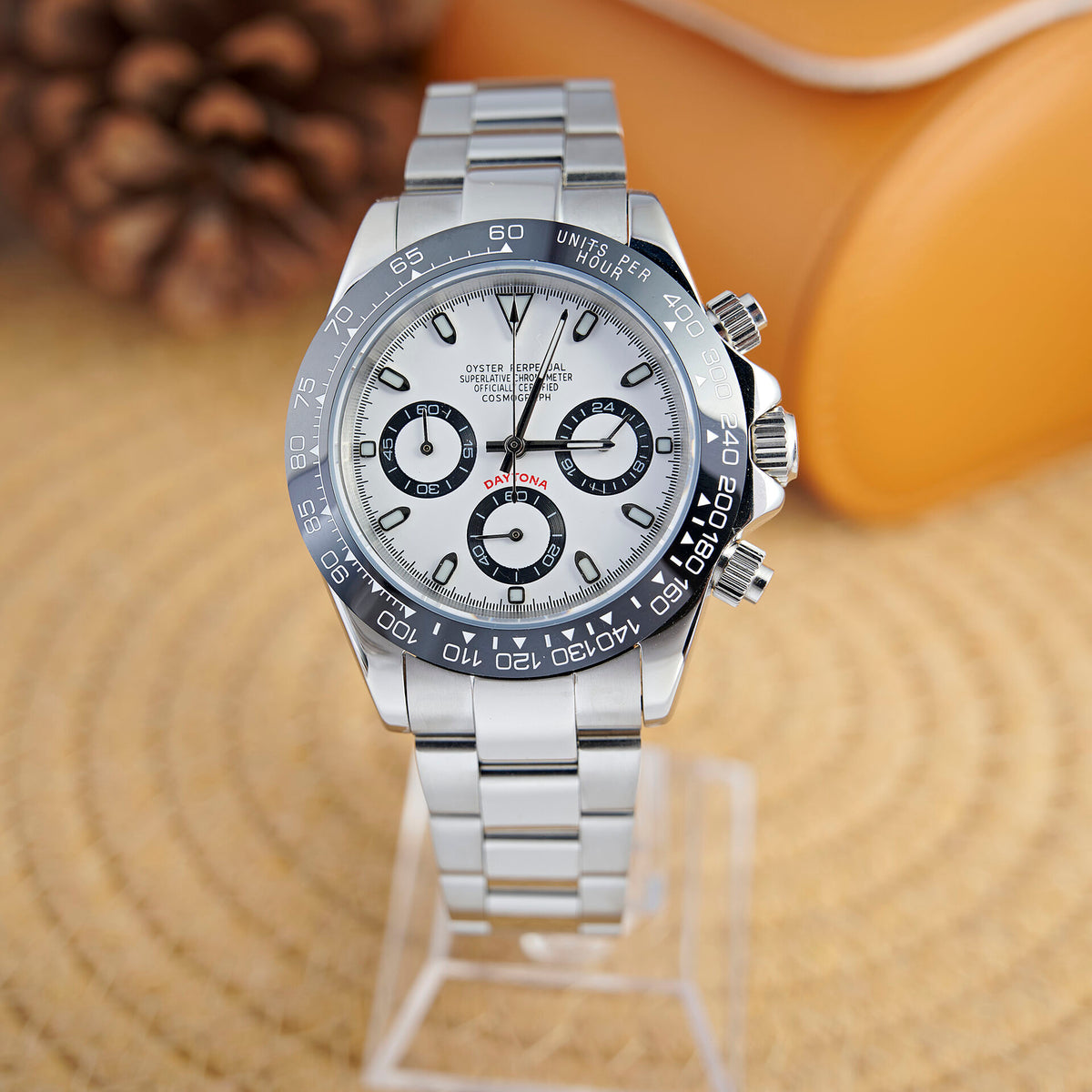 Daytona Panda Chronograph - Steel / Black Bezel - photo 1