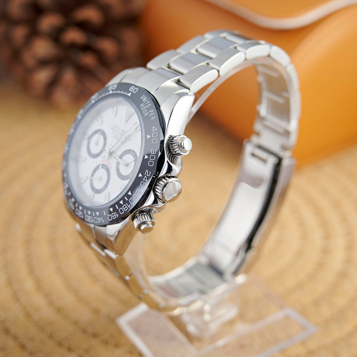 Daytona Panda Chronograph - Steel / Black Bezel - photo 2
