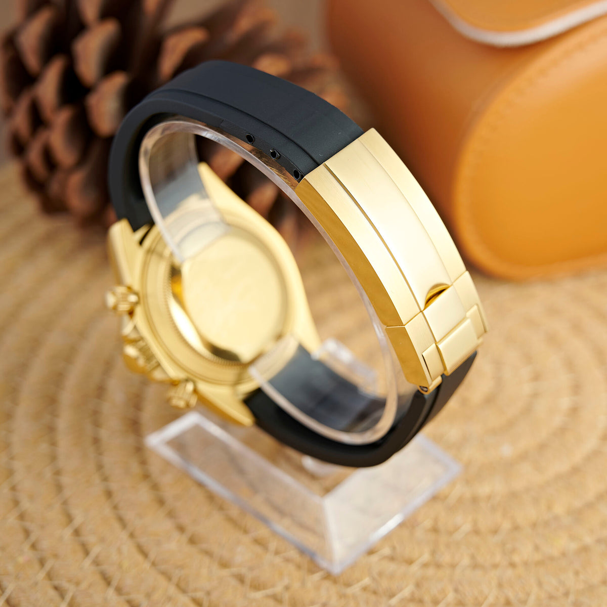 Daytona Golden Onyx Chronograph - Diamond Rubber - photo 6