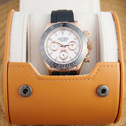Daytona Ivory Chronograph - Rose Gold Rubber - photo 4
