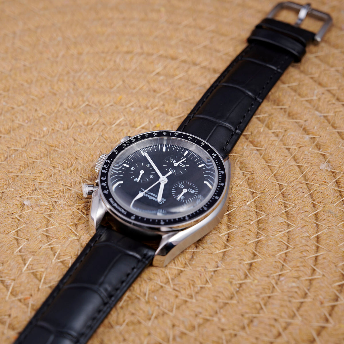 Speedmaster Moon - Black Dial / Leather - photo 5