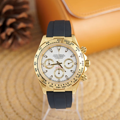 Daytona Champagne Flex Chronograph - Yellow Gold - photo 1