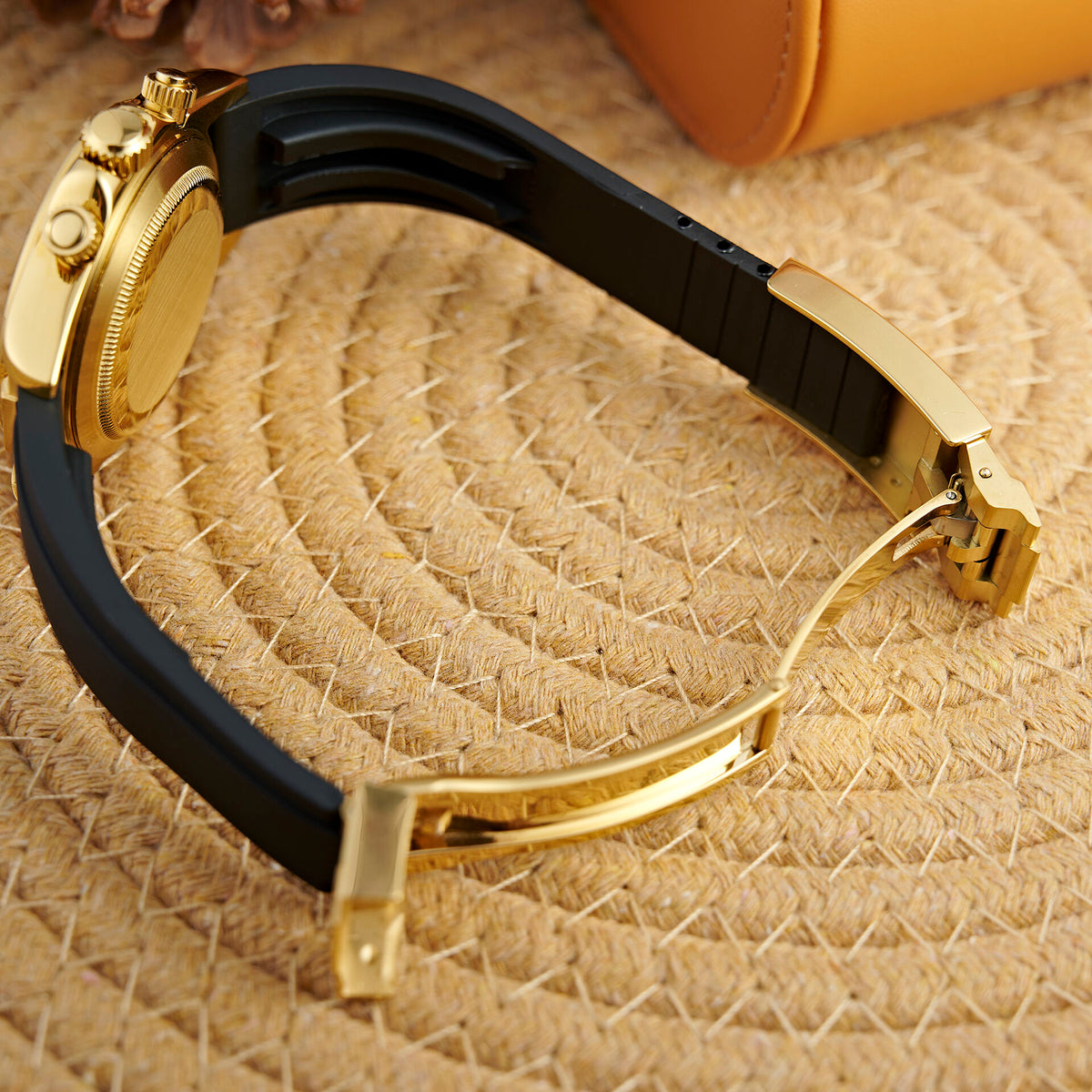 Daytona Champagne Flex Chronograph - Yellow Gold - photo 6