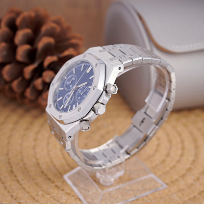 Royal Oak Octagon Chronograph - Steel / Blue (tone-On-Tone) - 26331ST - photo 2