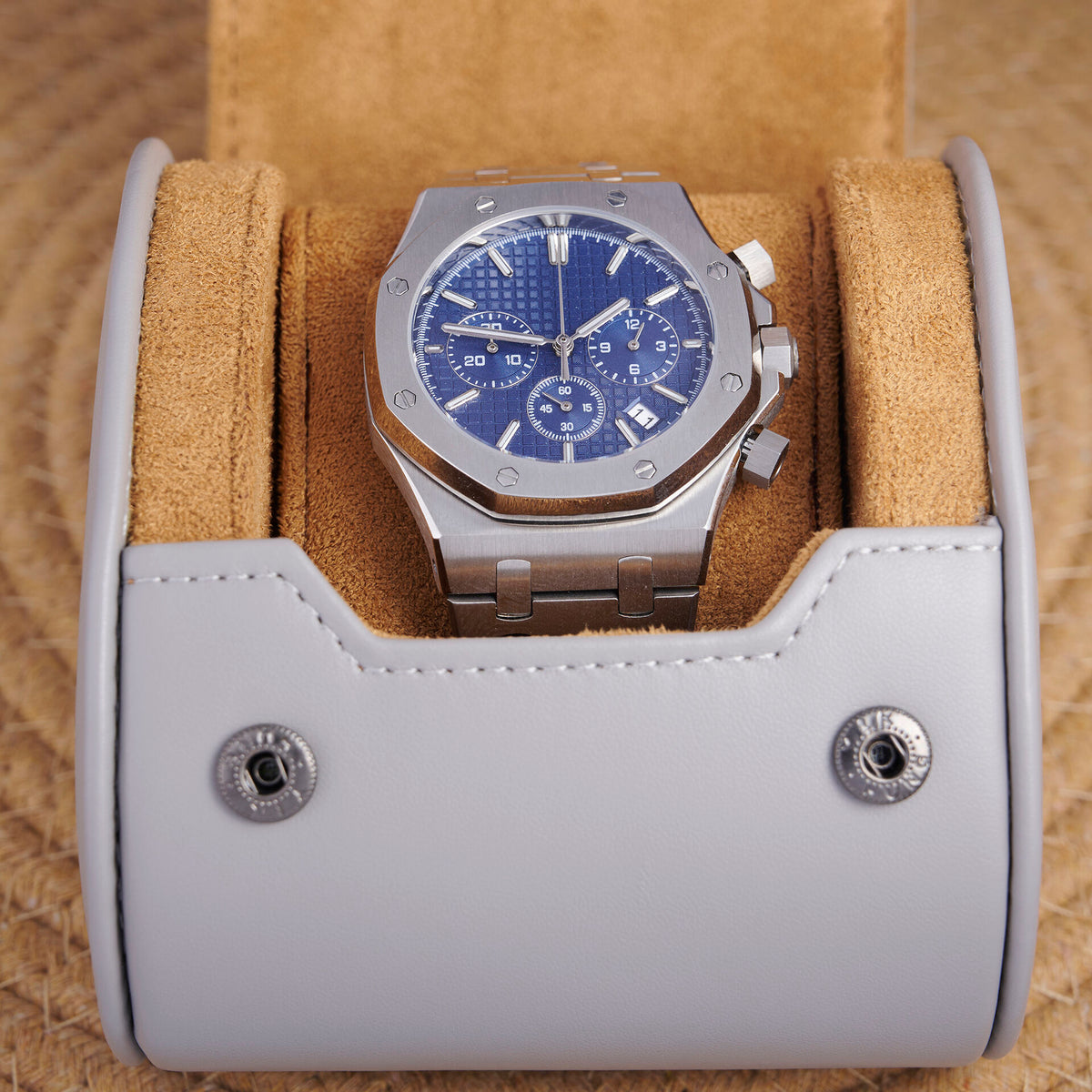 Royal Oak Octagon Chronograph - Steel / Blue (tone-On-Tone) - 26331ST - photo 4