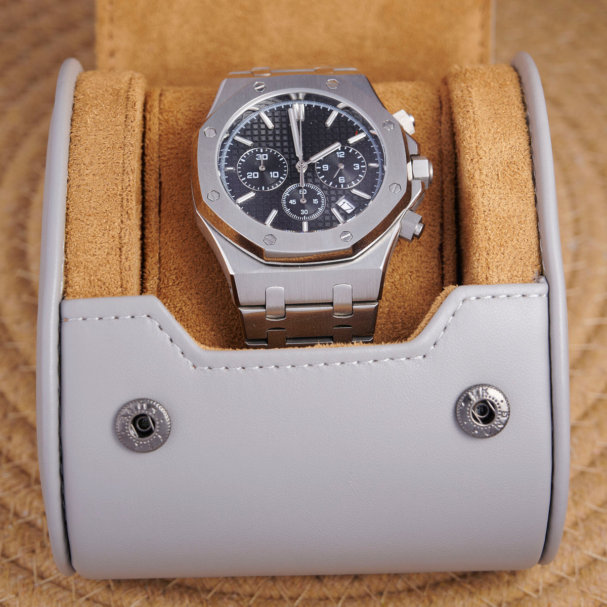 Royal Oak Octagon Chronograph - Steel / Black (slim Hands) - 26331ST - photo 4