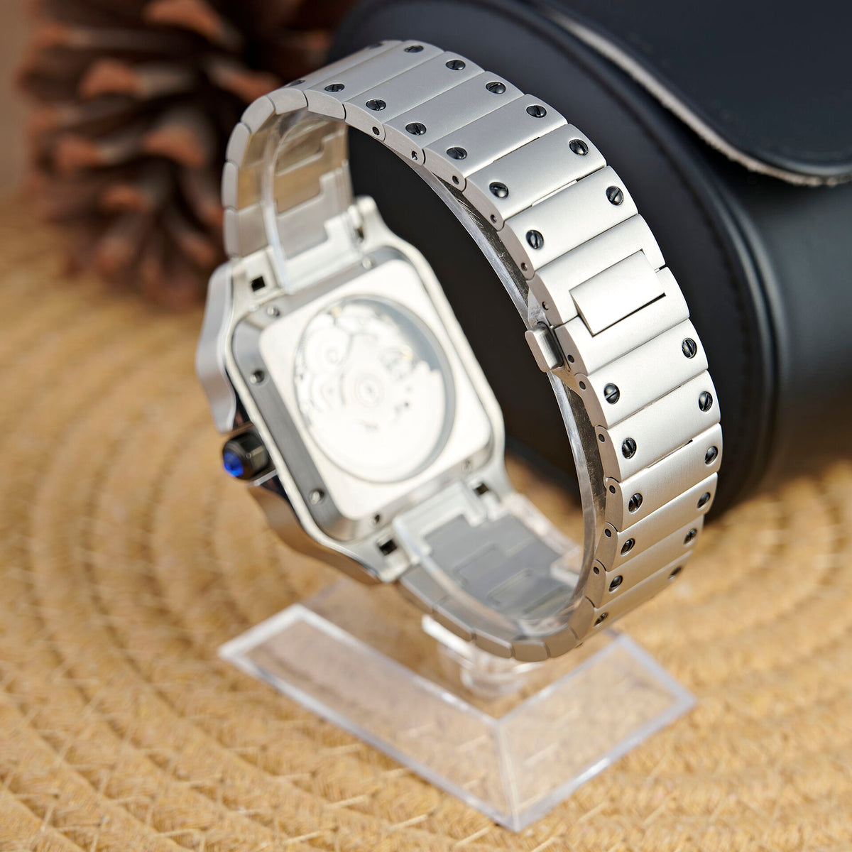 Santos Cobalt II Black Bezel - photo 3