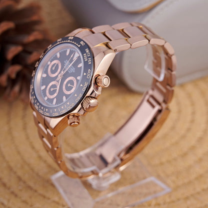 Daytona Noir Chronograph - Rose Gold Oyster - photo 2