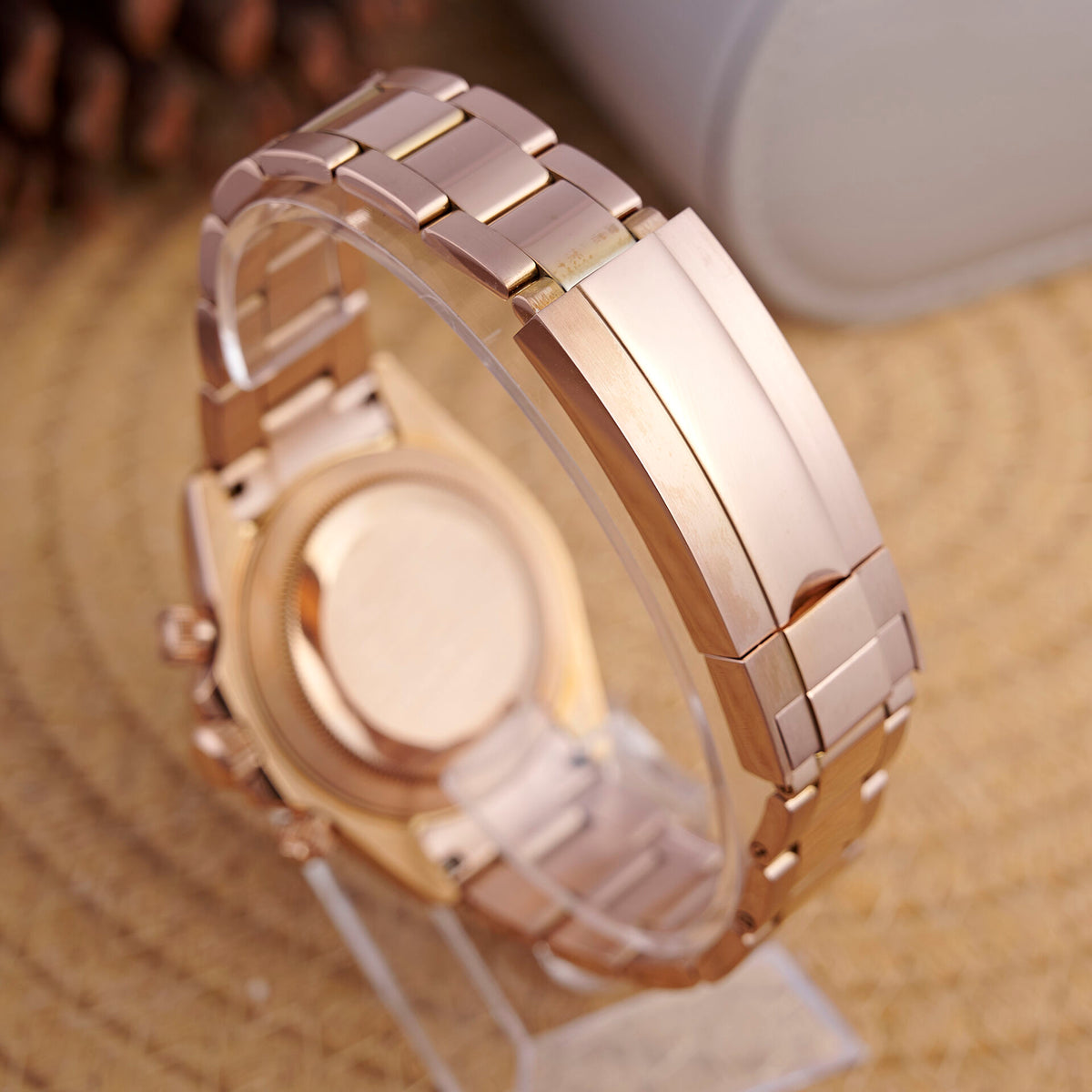 Daytona Noir Chronograph - Rose Gold Oyster - photo 3