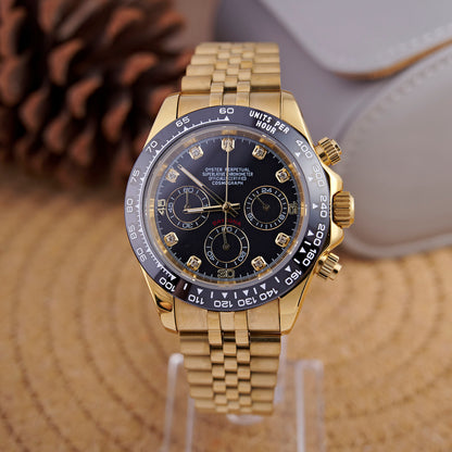 Daytona Celeste Chronograph - Gold Diamond Five-Link - photo 1