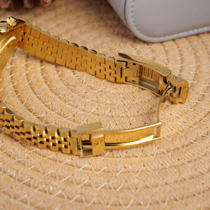 Daytona Celeste Chronograph - Gold Diamond Five-Link - photo 4