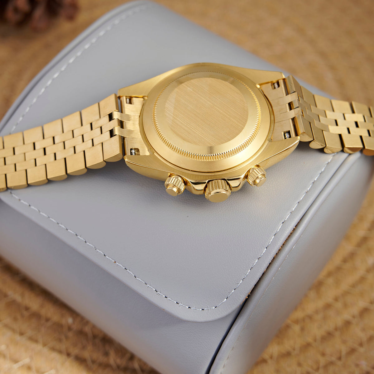 Daytona Celeste Chronograph - Gold Diamond Five-Link - photo 5