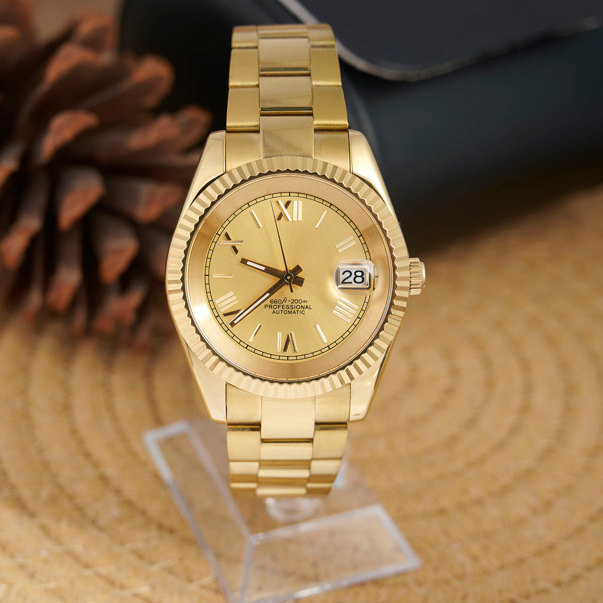 Day-Date Yellow Gold - Champagne - photo 1