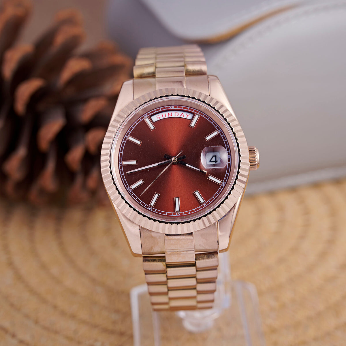 Day-Date Chocolate Rose Gold Day-Date - photo 1