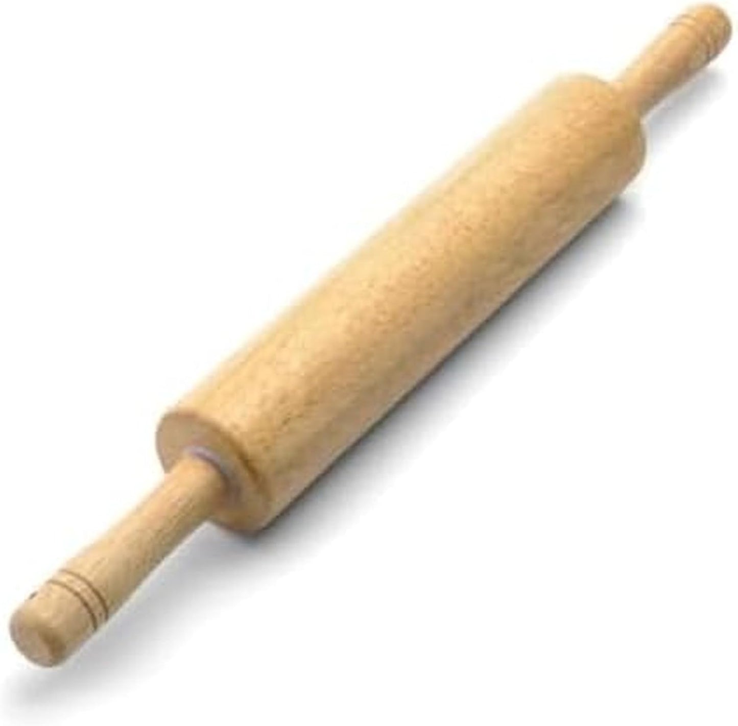 Farberware Classic Hardwood Rolling Pin - Smooth Dough Roller for Baking Pizza & Pastry