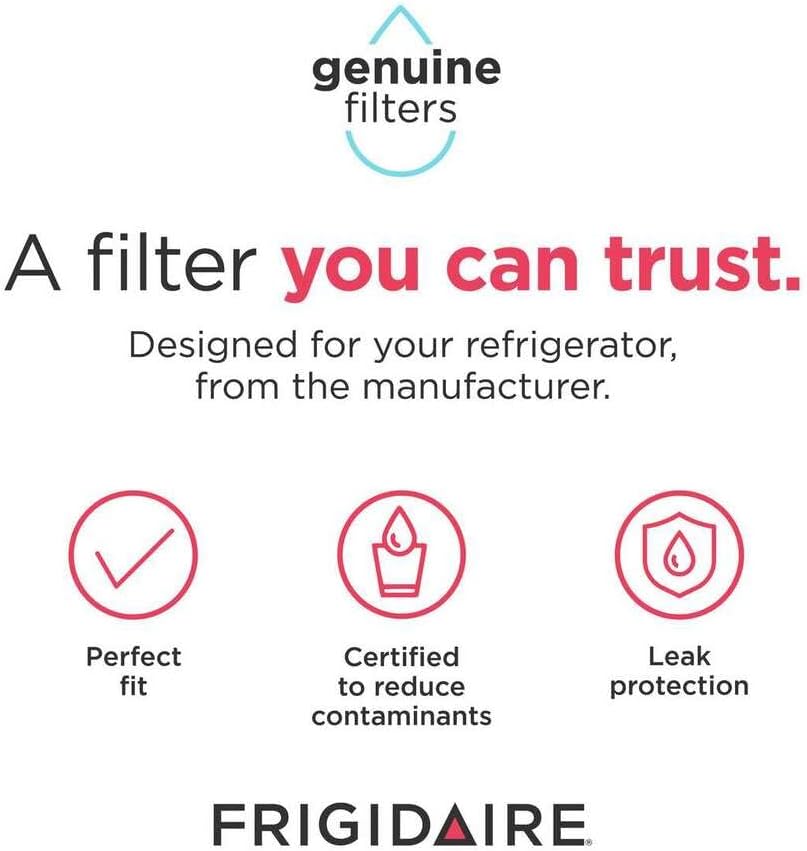 Frigidaire EPTWFU01 PureSource Ultra II Refrigerator Water Filter - Carbon Block Filter