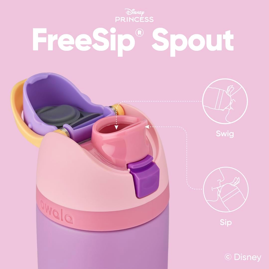 Owala Rapunzel FreeSip Insulated Stainless Steel Water Bottle - 24 oz for Sports & Travel