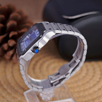 Santos Cobalt III Black Bezel - photo 2
