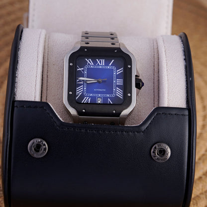 Santos Cobalt III Black Bezel - photo 3