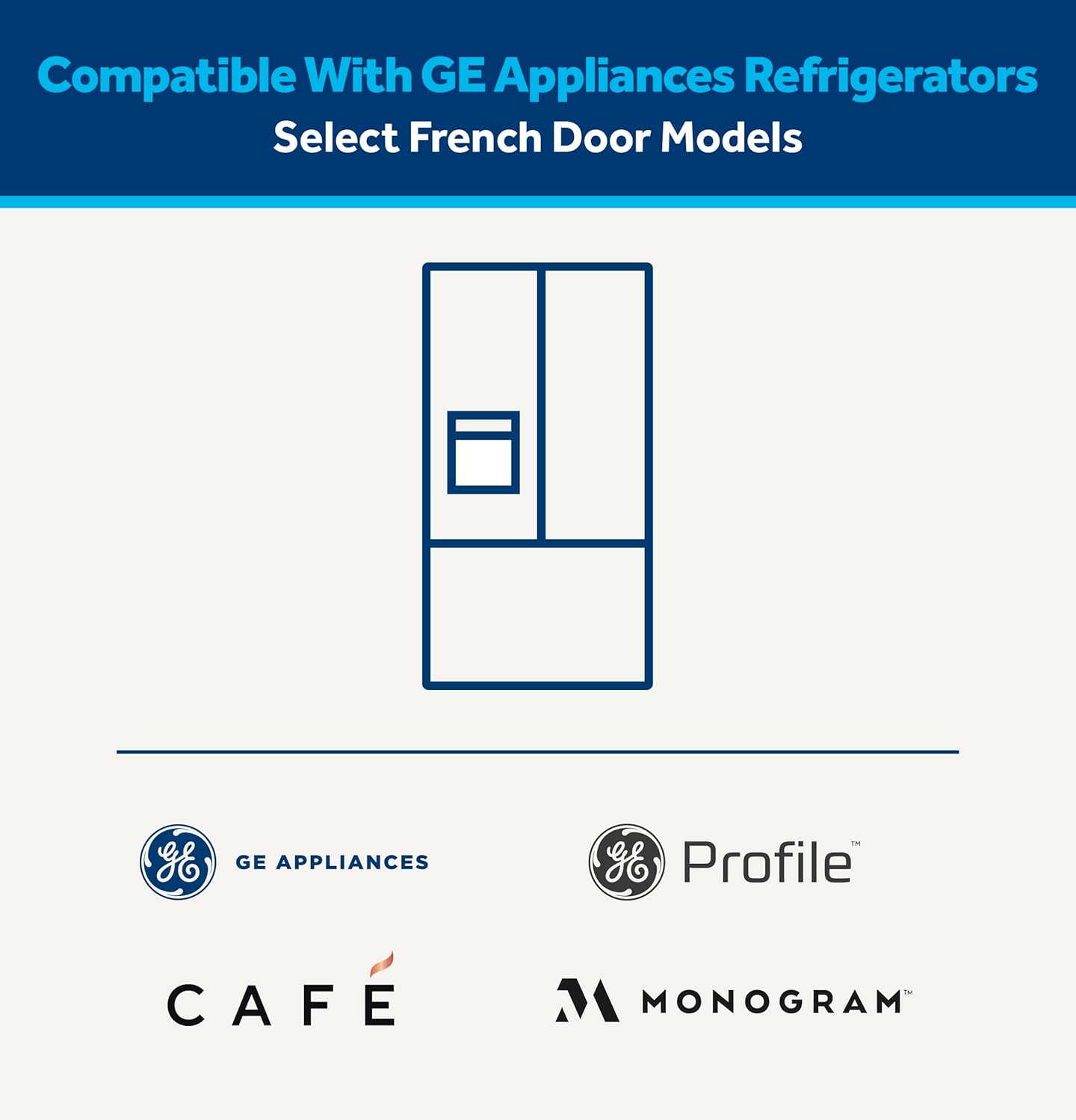 GE RPWFE Refrigerator Water Filter - Certified to Reduce Lead & 50+ Impurities