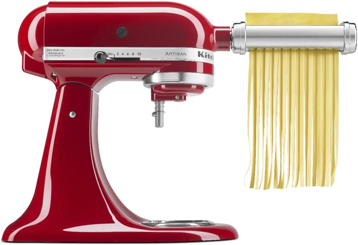 KitchenAid Pasta Roller & Cutter Set - KSMPRA Attachment for Stand Mixers