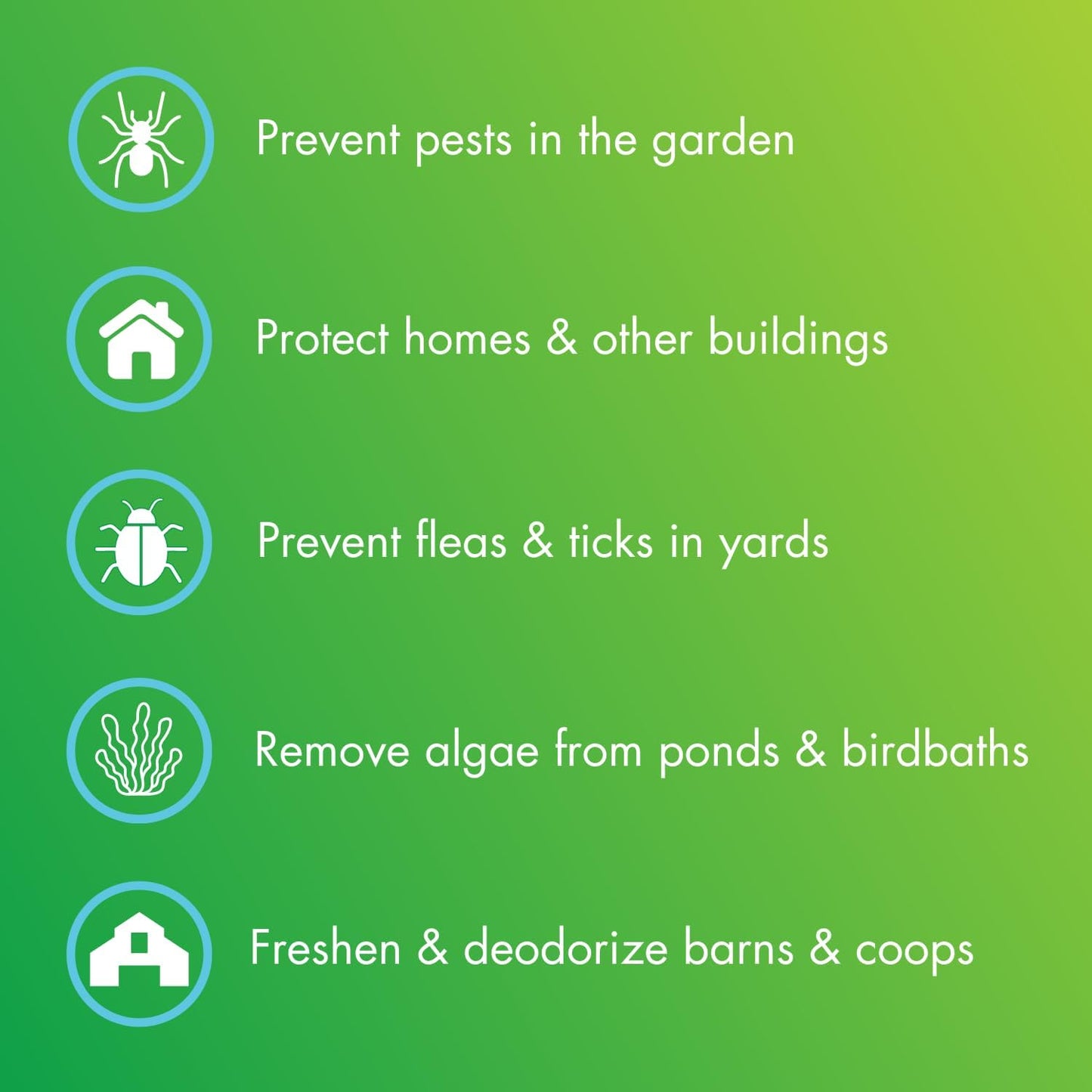 First Saturday Lime Natural Outdoor Insect Deterrent Powder - 20lb Monthly Barrier for Ants & Ticks