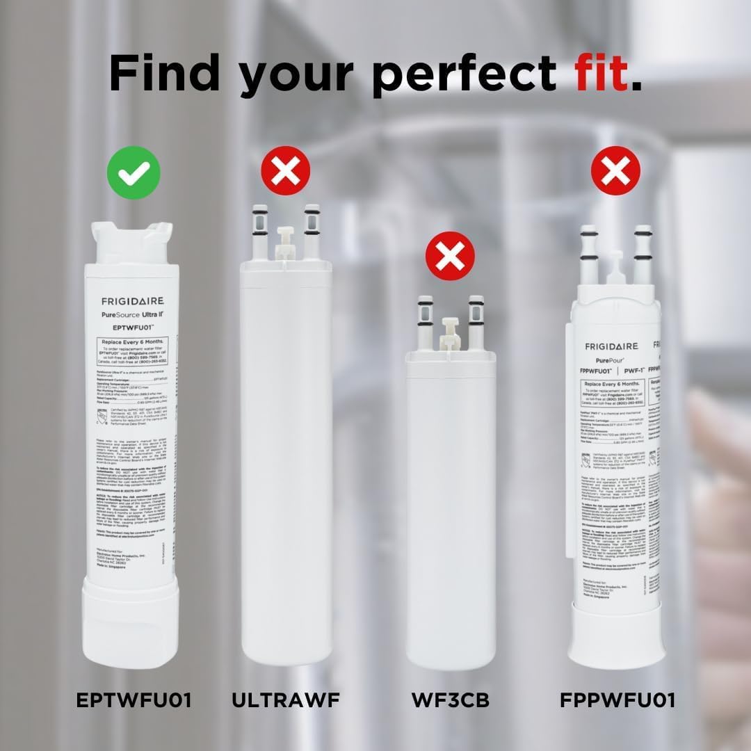 Frigidaire EPTWFU01 PureSource Ultra II Refrigerator Water Filter - Carbon Block Filter