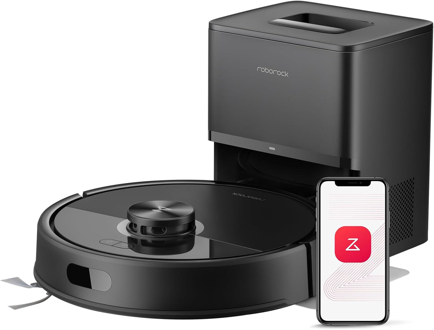 Roborock Q7 M5+ Robot Vacuum & Mop: Upgraded from Q5 Max+, 7-9 Weeks Self-Empty, 10000Pa Suction