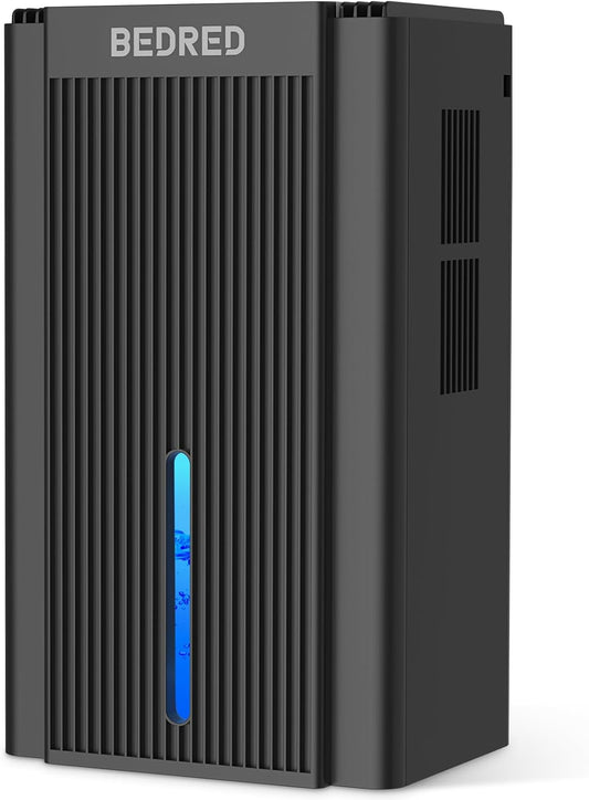 Quiet Home Dehumidifier with Auto Shut Off & 7-Color Light - BEDRED CT11