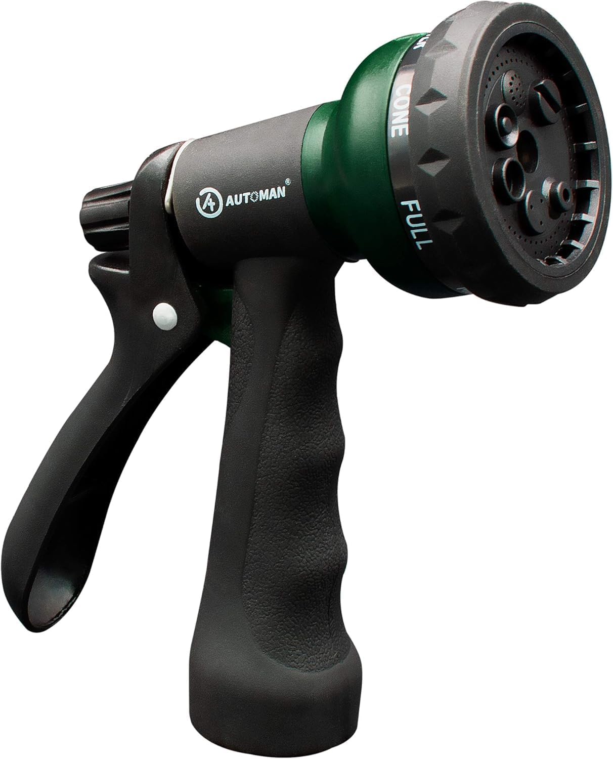 7-Mode Garden Hose Nozzle by AUTOMAN - Adjustable Water Spray Patterns for Lawn & Car Washing