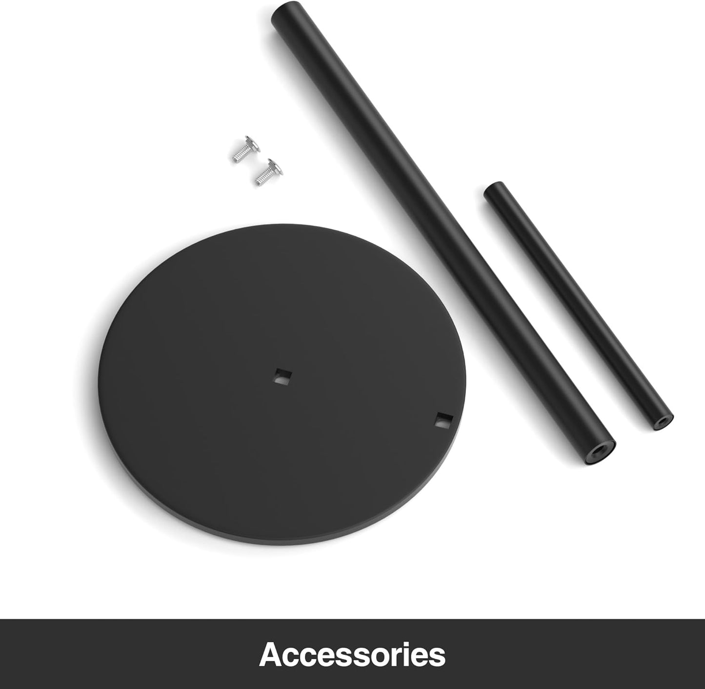 niffgaff Premium Stainless Steel Paper Towel Holder Black - Weighted Base Countertop Organizer