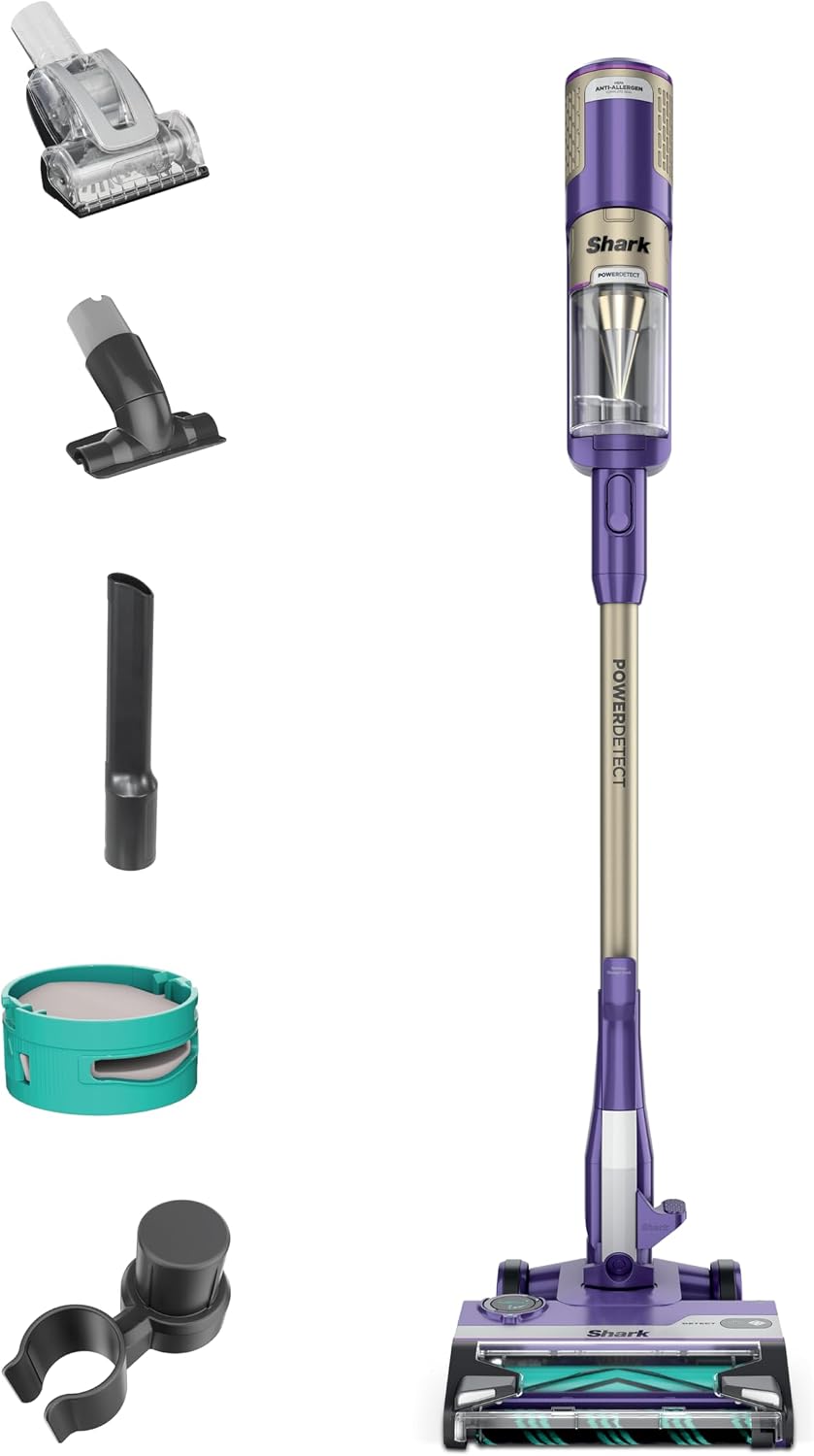 Shark POWERDETECT Ultra-Light Corded Stick Vacuum with DuoClean & Self-Cleaning Brushroll for Pet Hair & All Floors