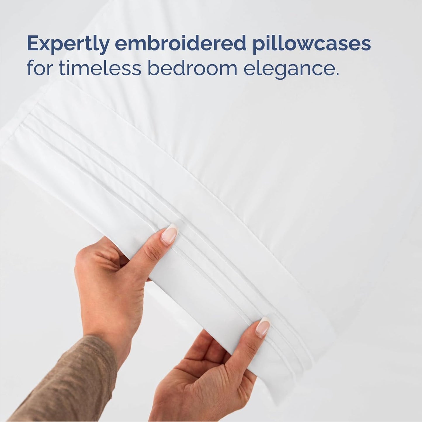 Queen Size 4-Piece Sheet Set - Breathable Cooling Microfiber Sheets with Deep Pockets by CGK Unlimited