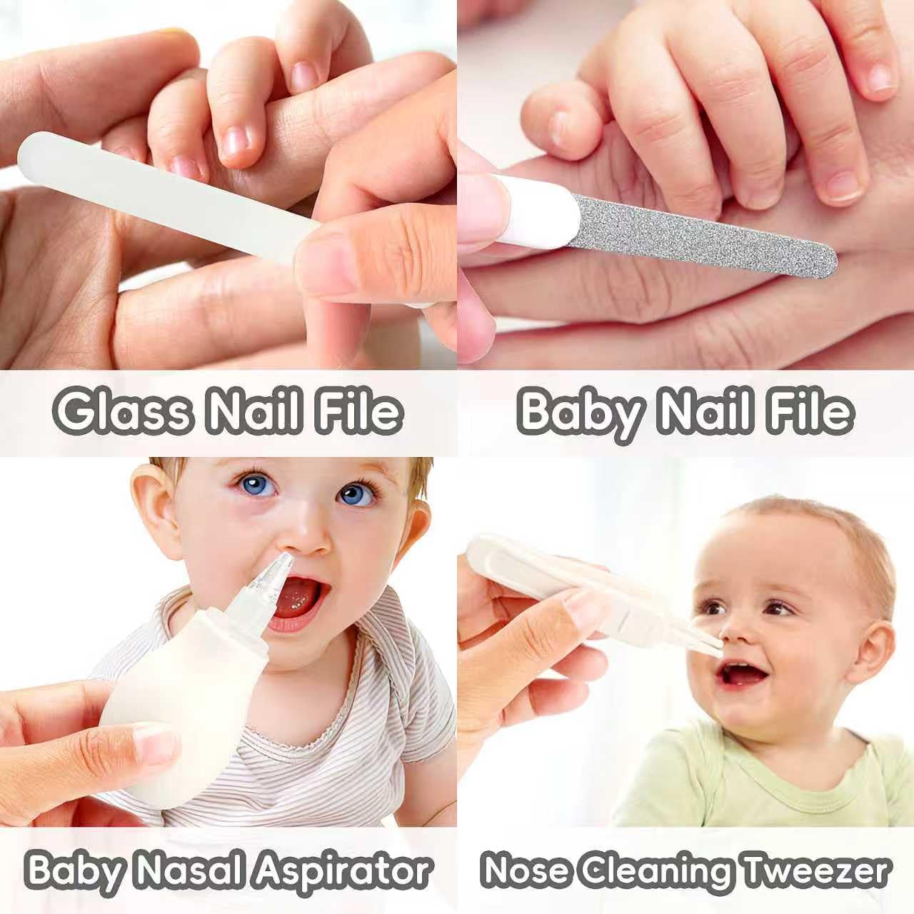 14-in-1 Baby Grooming Kit for Newborns - Safe Essentials by WXA