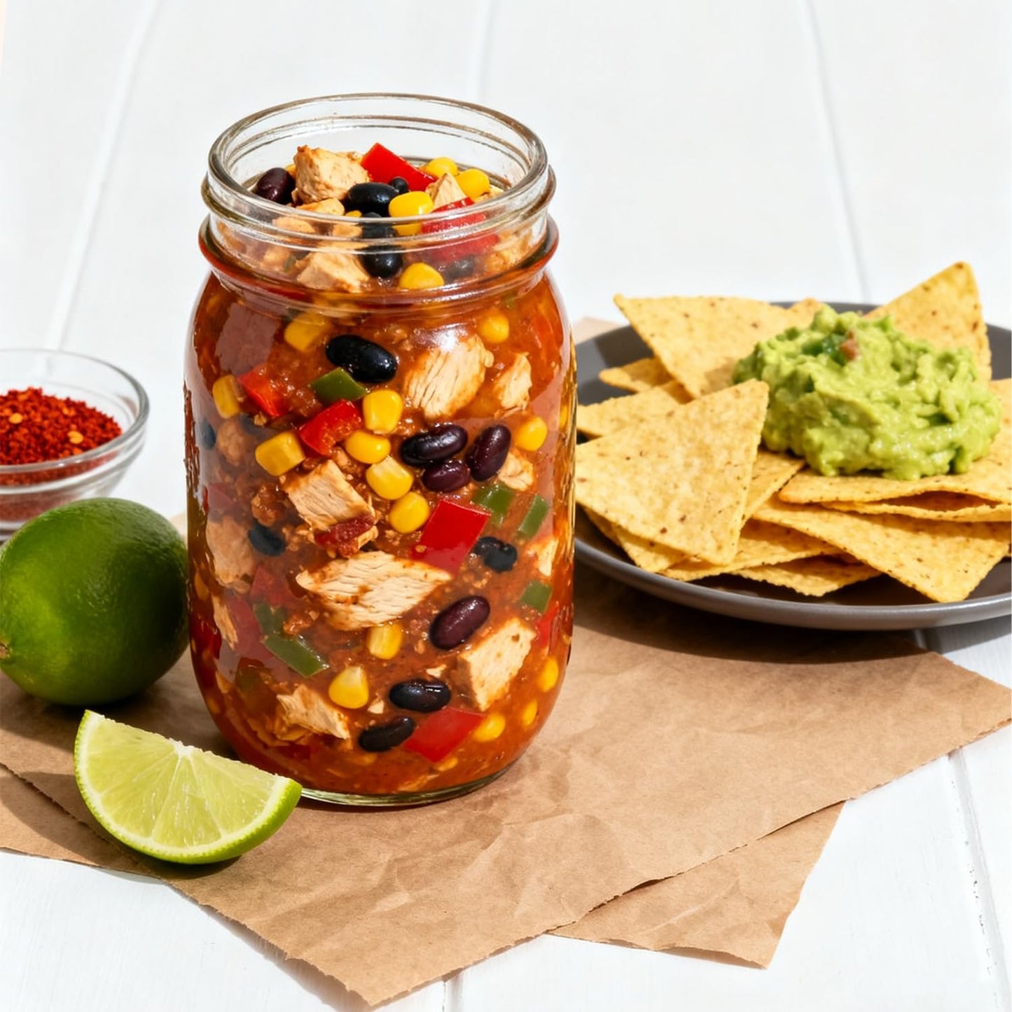 ComSaf 32oz Wide Mouth Mason Jars 2-Pack | Airtight Lids for Meal Prep & Canning
