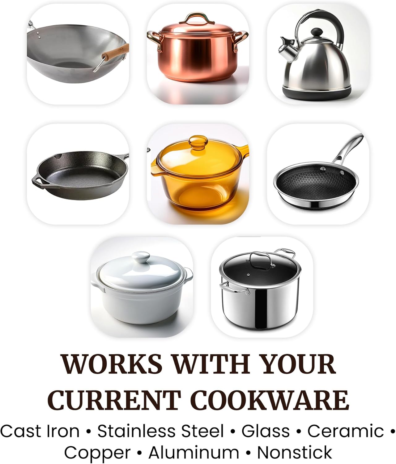 Elite Gourmet Portable Electric Burner - 1000W Cast Iron Hot Plate for RVs & Small Kitchens
