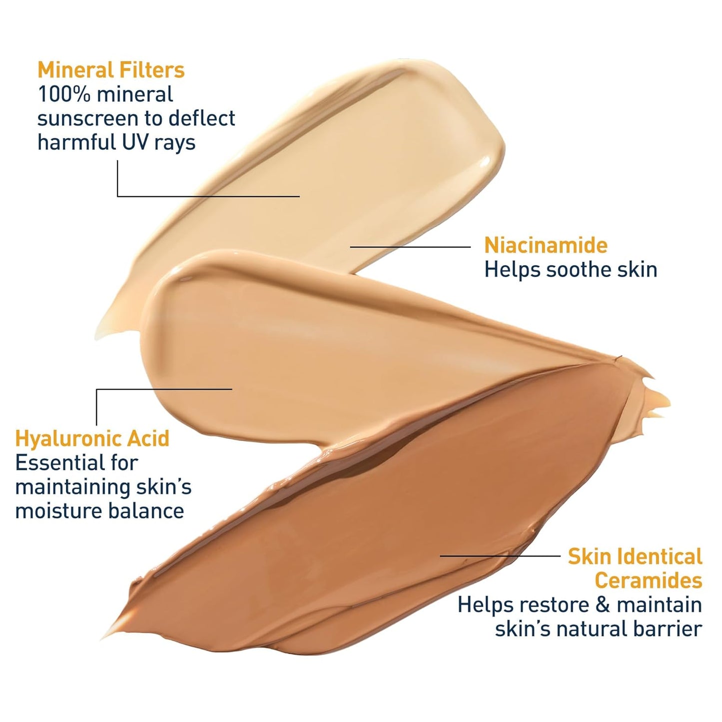 CeraVe Hydrating Mineral SPF 30 Tinted Face Sunscreen - Medium Shade