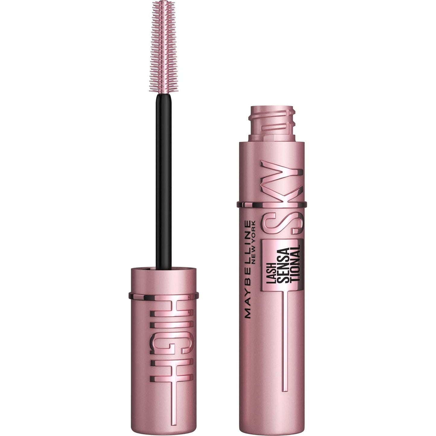Maybelline Lash Sensational Sky High Washable Mascara - Buildable Volumizing Blackest Black