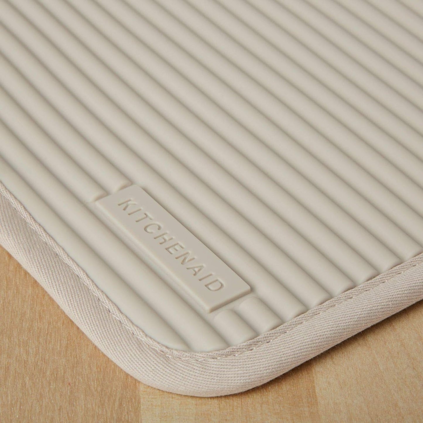 KitchenAid Ribbed Soft Silicone Pot Holders - Heat Resistant Up to 500°F, Set of 2