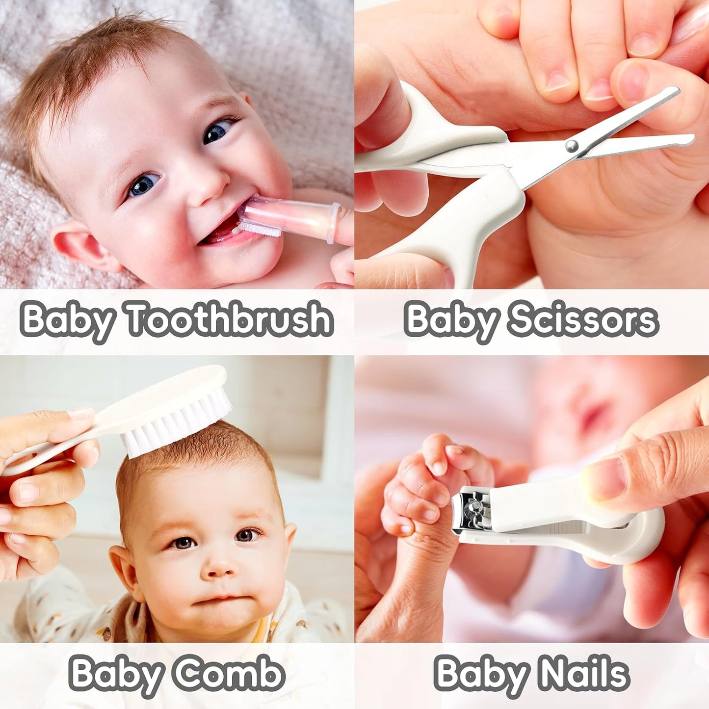 14-in-1 Baby Grooming Kit for Newborns - Safe Essentials by WXA