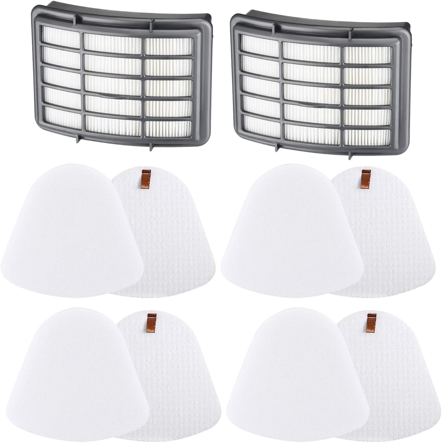 LINNIW Shark Navigator Lift Away Filters - 4+2 Replacement Set