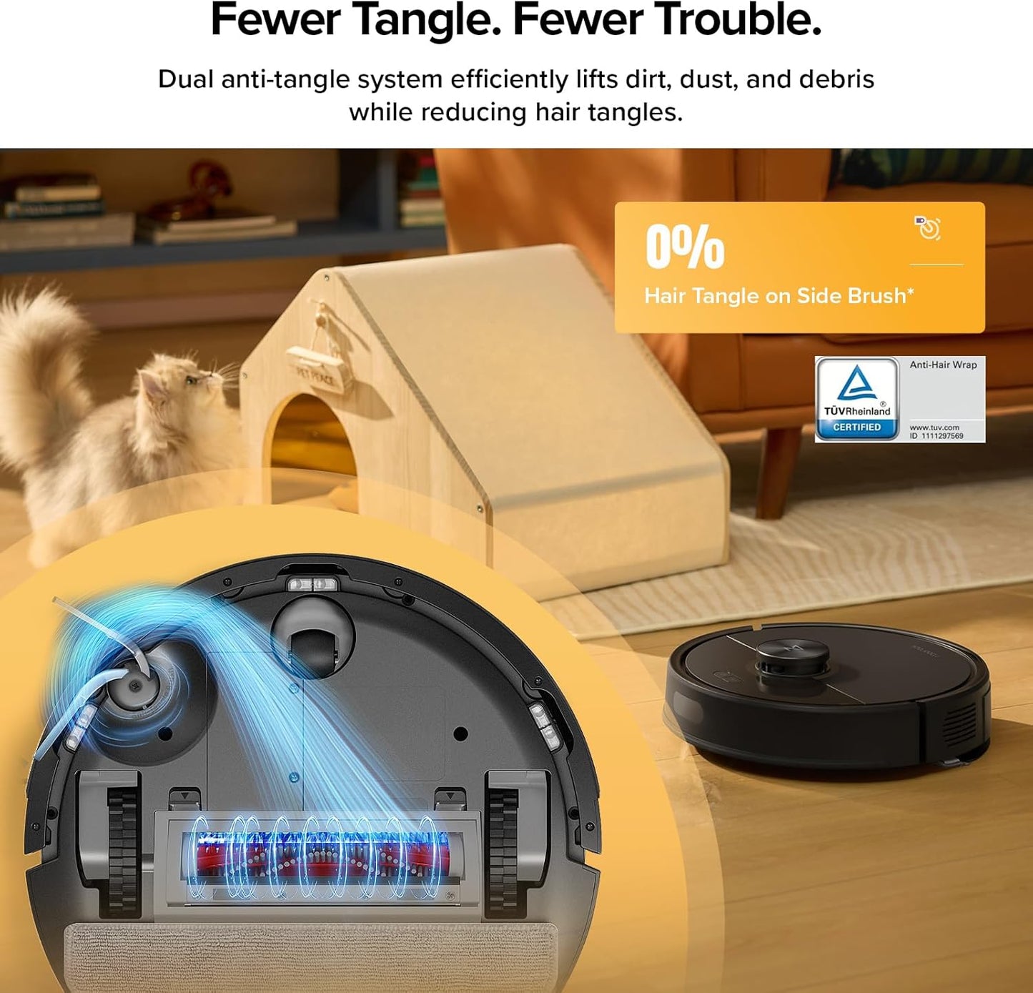 Roborock Q7 M5+ Robot Vacuum & Mop: Upgraded from Q5 Max+, 7-9 Weeks Self-Empty, 10000Pa Suction