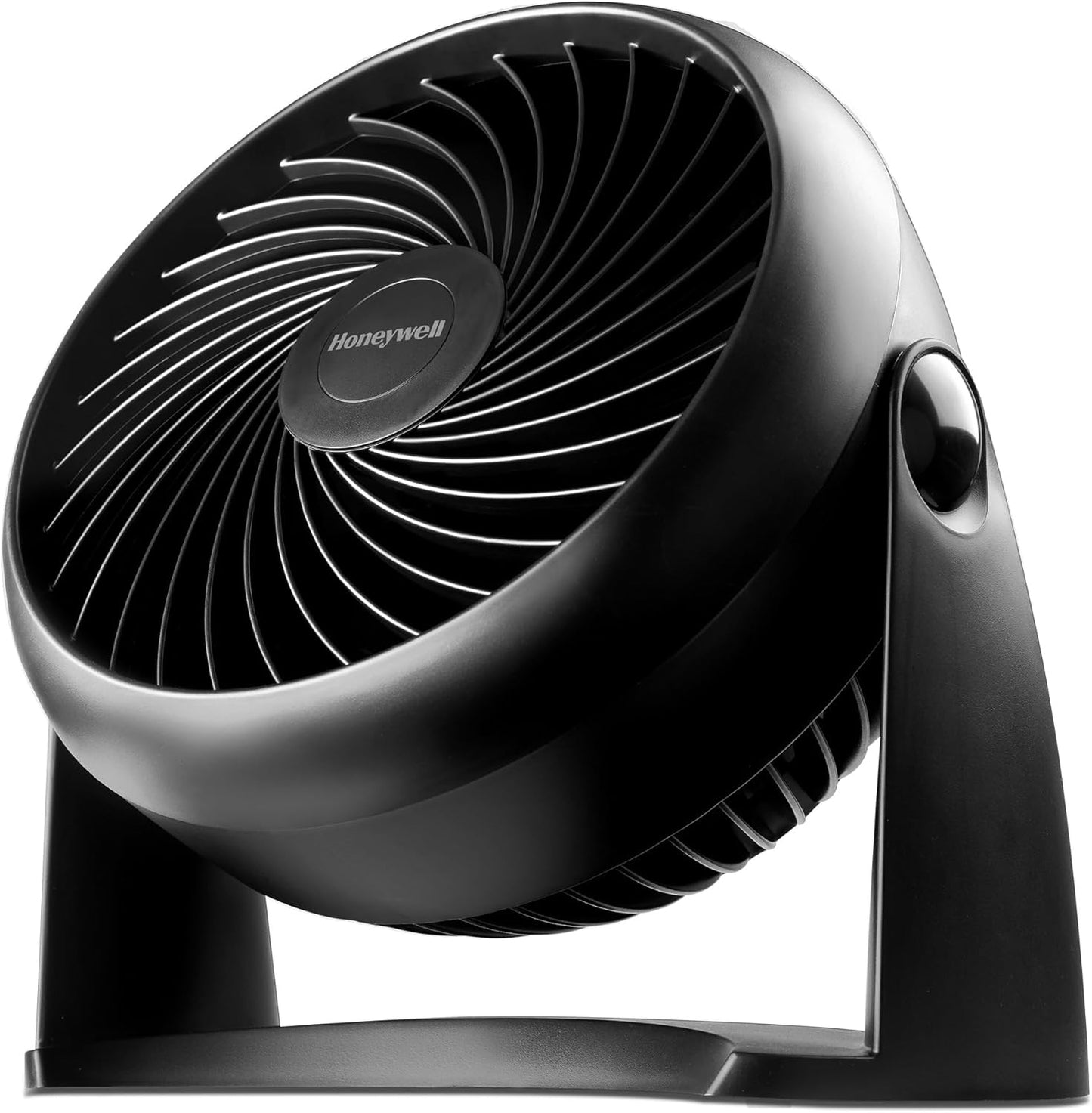 Honeywell TurboForce Small Quiet Table Fan with 3 Speeds & Pivoting Head for Home/Office