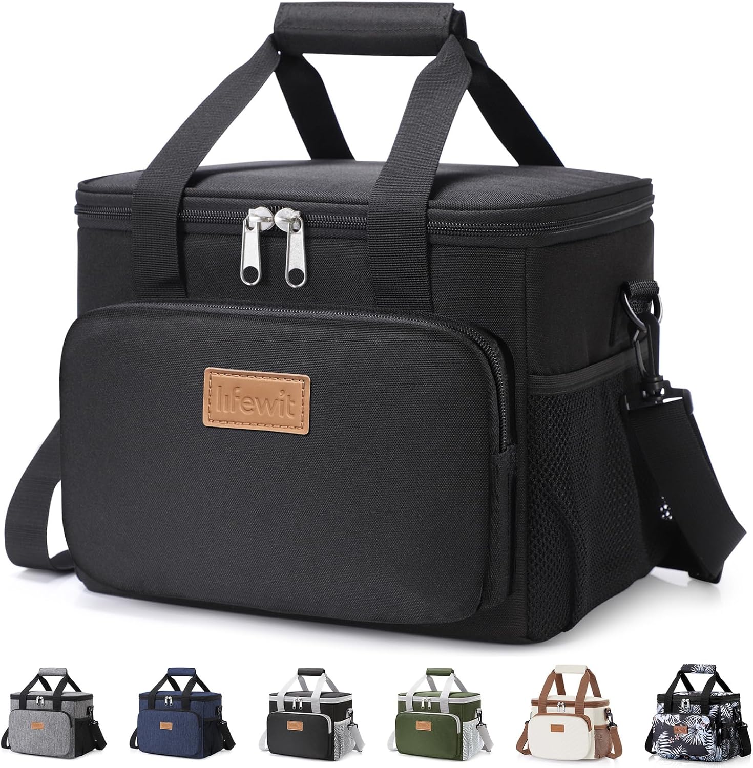 Lifewit Insulated Lunch Bag - 9L Large Cooler Tote for Adults