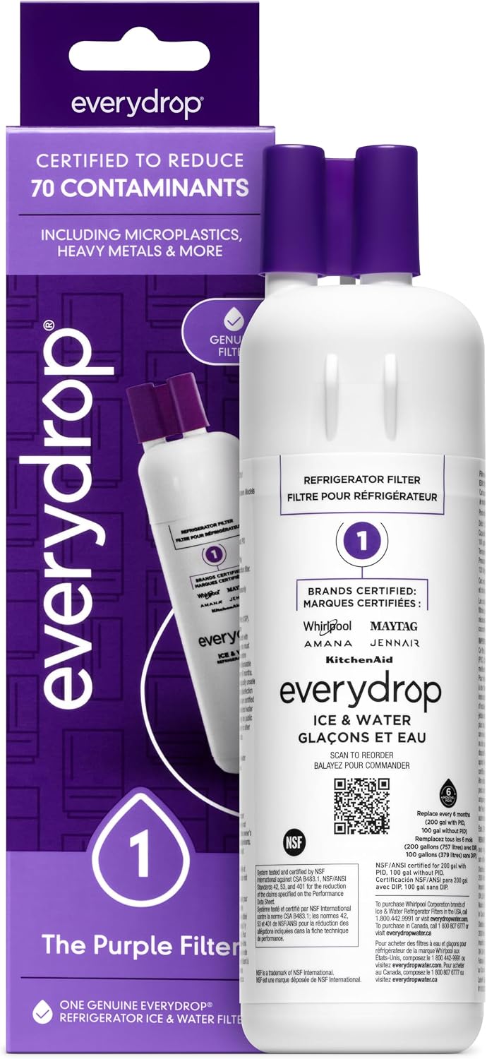 Everydrop by Whirlpool Refrigerator Water Filter 1 - EDR1RXD1