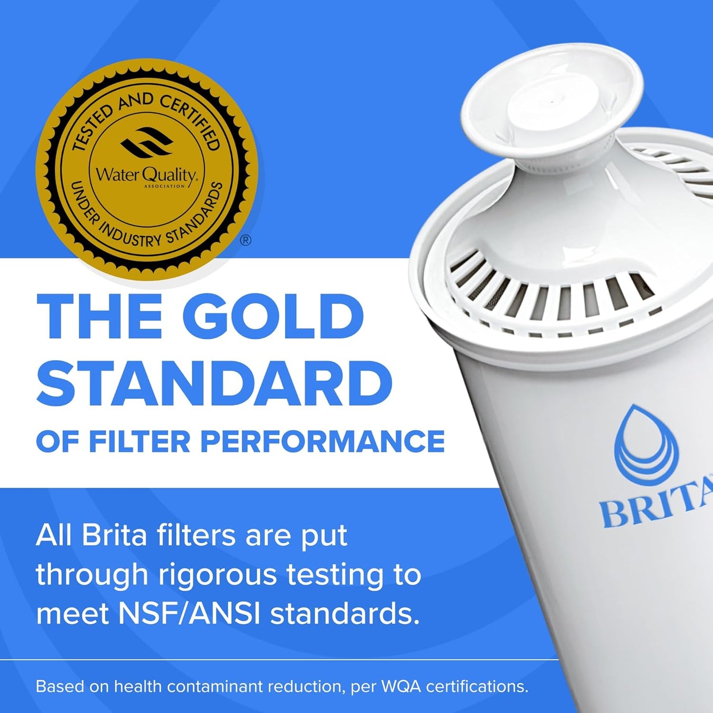 Brita UltraMax Large 27-Cup Water Filter Dispenser - BPA-Free, NSF Certified, Removes Chlorine & Impurities
