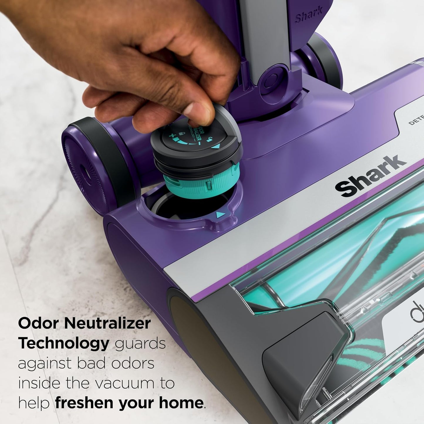 Shark POWERDETECT Ultra-Light Corded Stick Vacuum with DuoClean & Self-Cleaning Brushroll for Pet Hair & All Floors