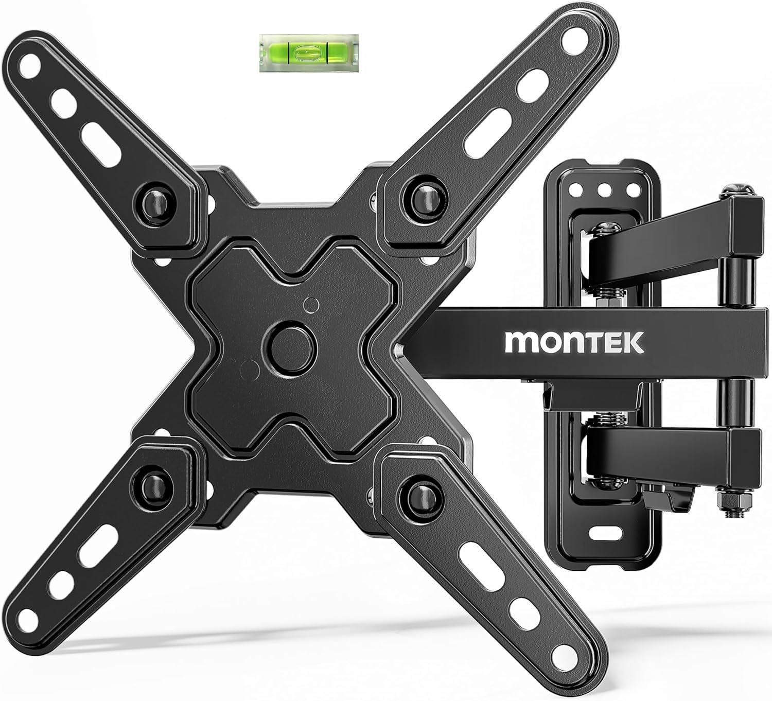 Full Motion TV Wall Mount for 13-43 Inch TVs - monTEK Articulating Swivel Tilt Bracket