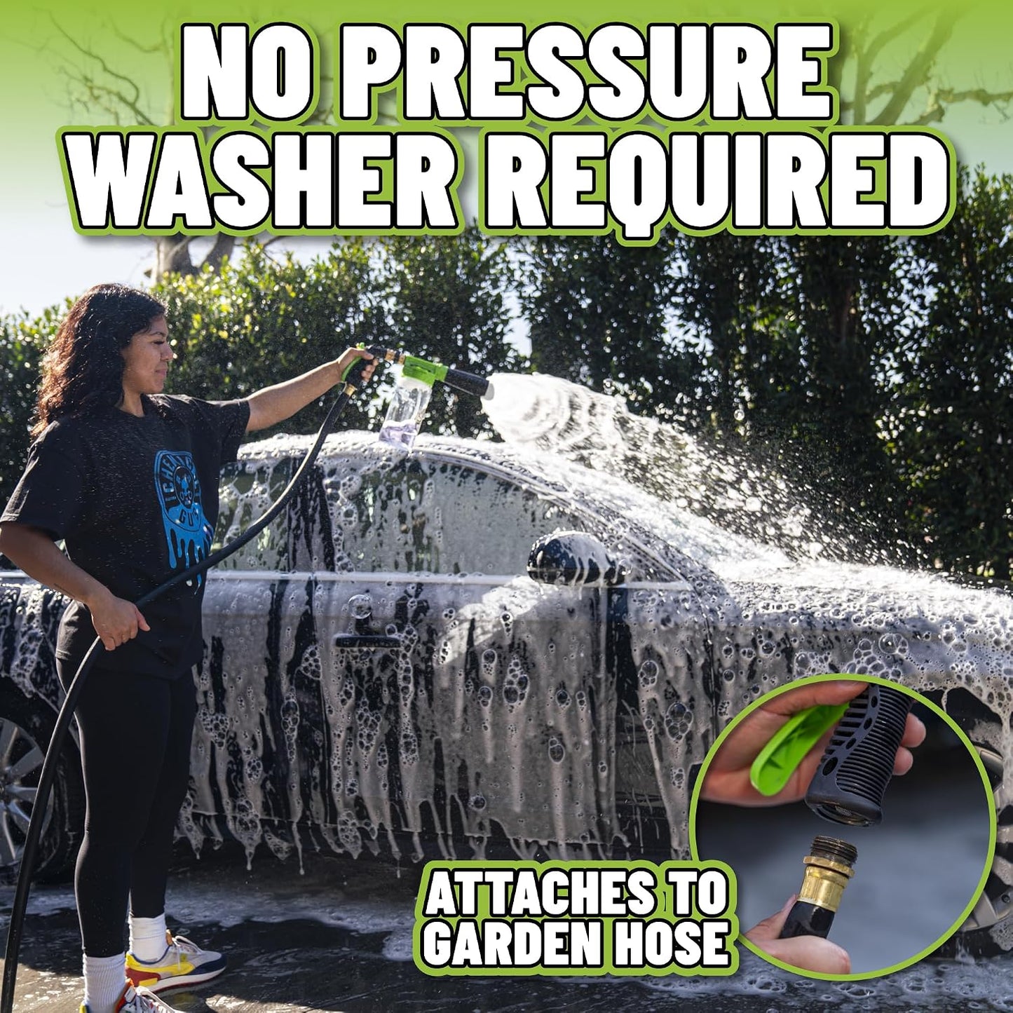 Chemical Guys TORQ Foam Blaster 6 - Garden Hose Car Wash Foam Cannon